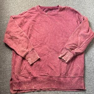 SO women’s Faded Red Crewneck Sweater